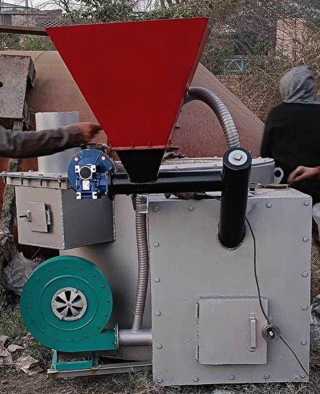 Biomass Pellet Fix Aluminium Melting Furnace